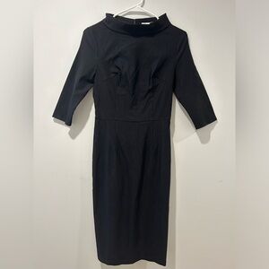 MUXXN Boutique Black Dress Size S 3/4 sleeve Cocktail Dress